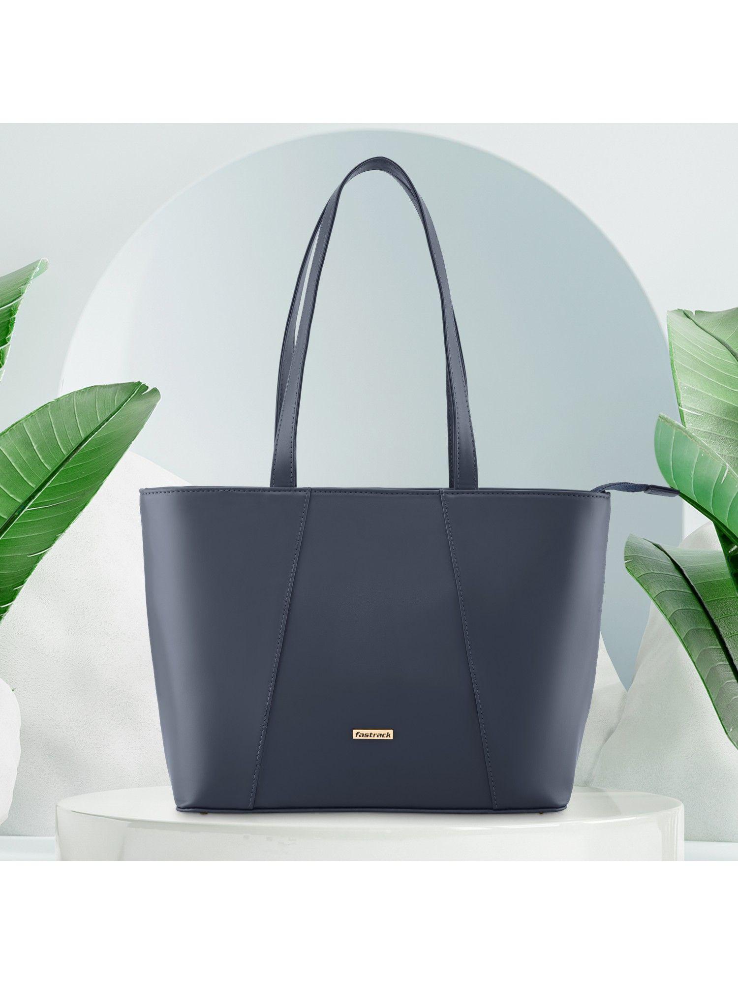 navy blue tote bag for women