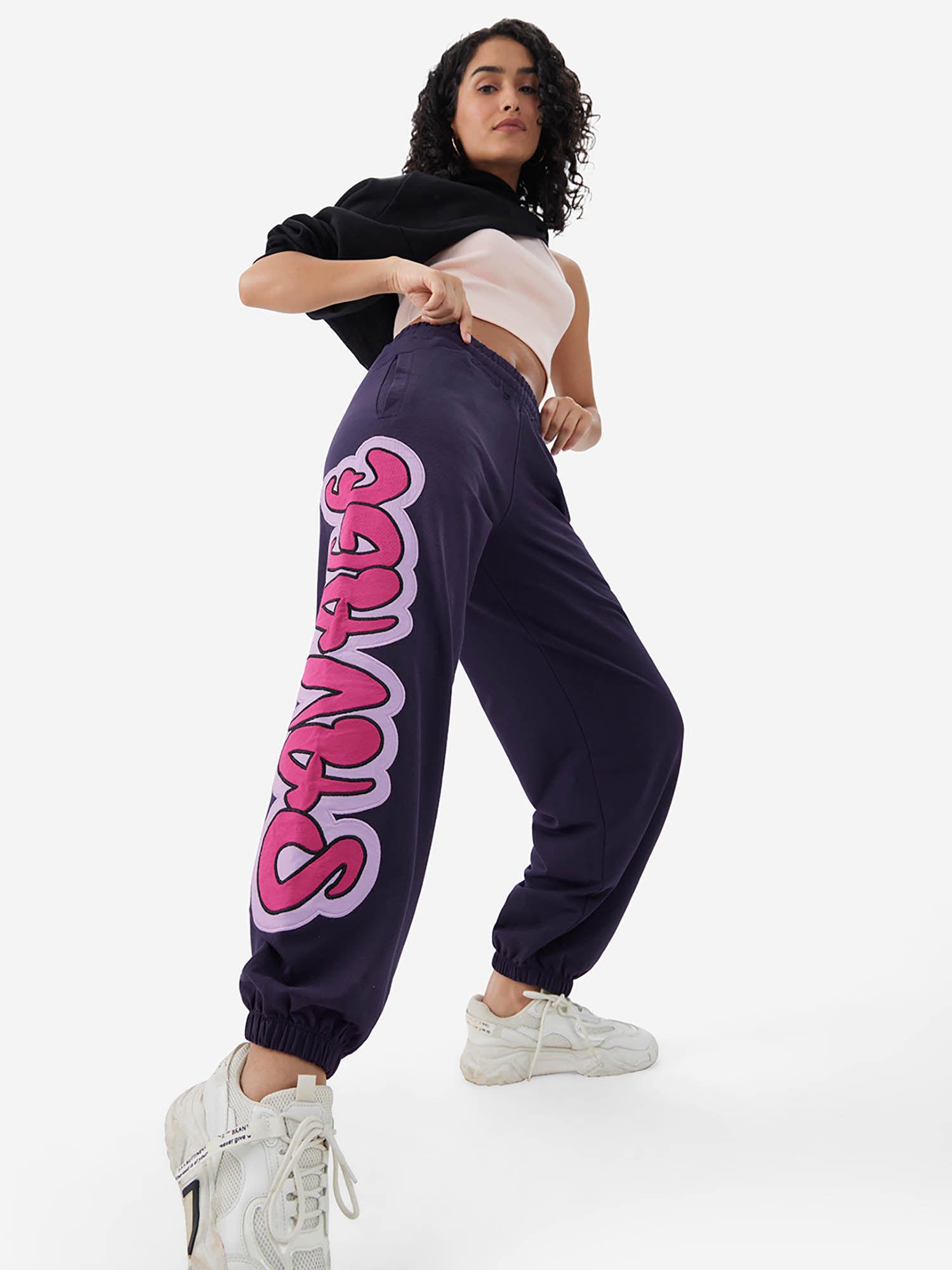 navy blue tss originals savage women easy joggers