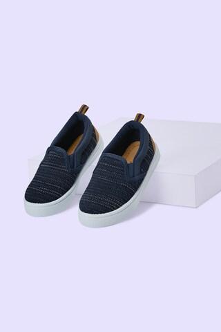 navy knit casual boys casual shoes