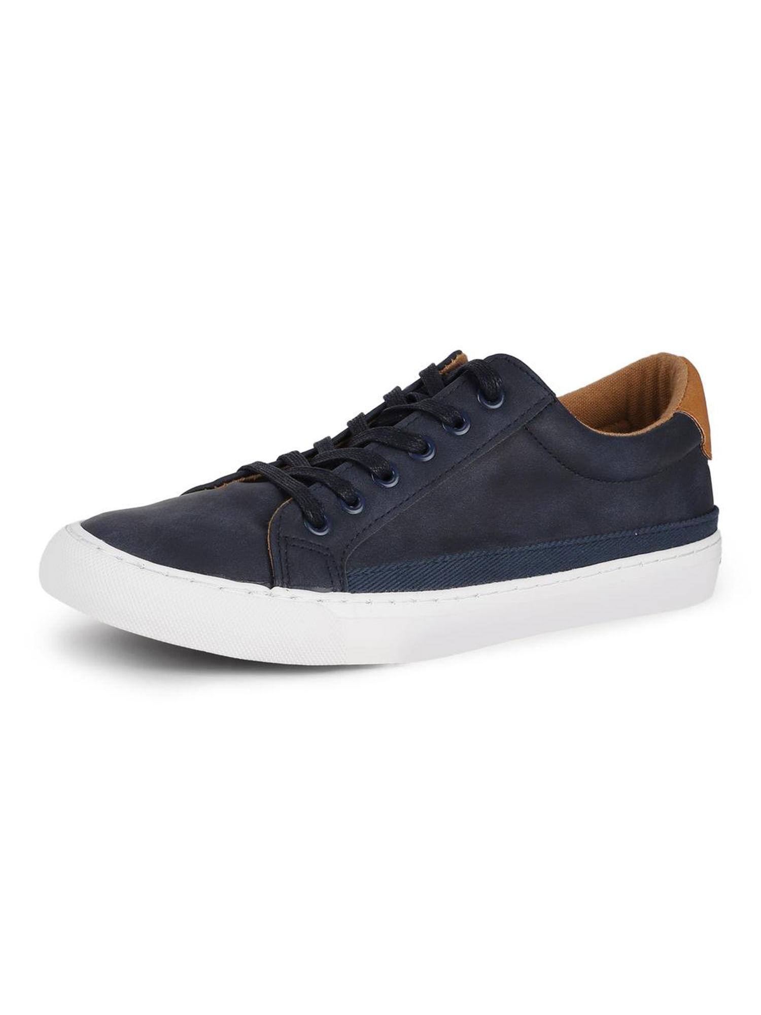 navy lace up shoes