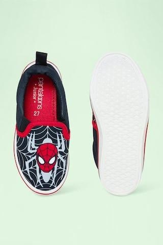 navy spider man casual boys character shoes