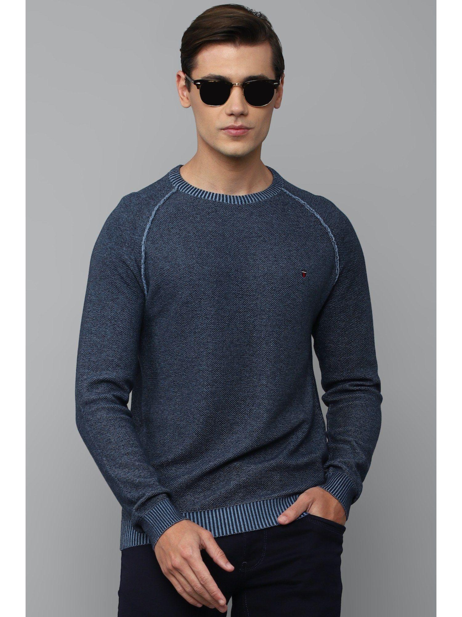 navy sweater