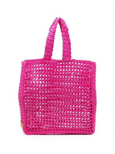 naxos straw handbag