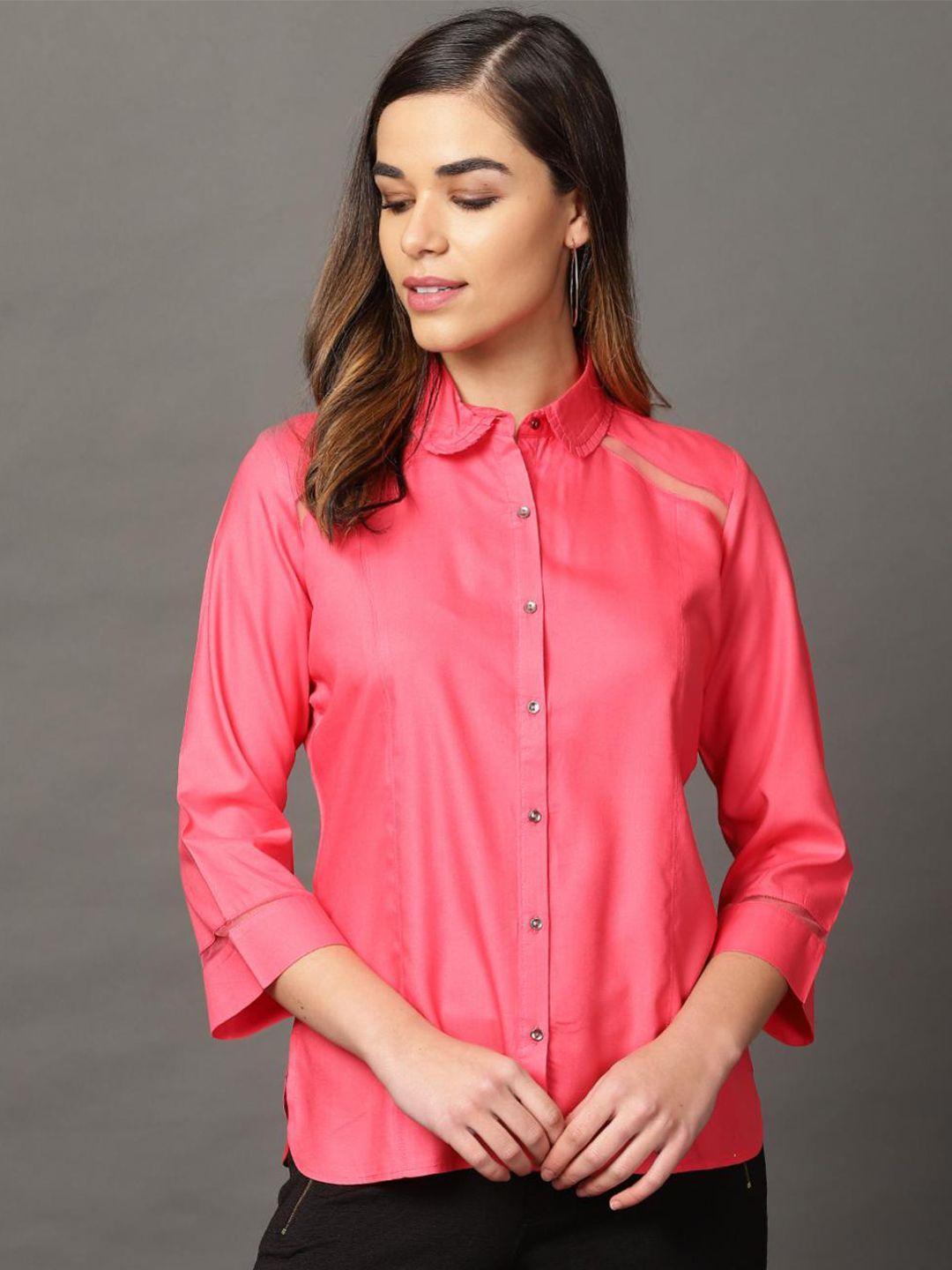 nayam by lakshita comfort fit casual shirt