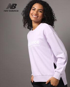 nb essentials id crew-neck sweatshirt