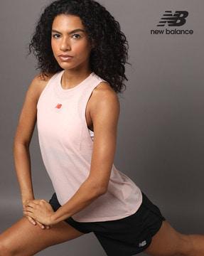 nb transform round-neck tank top with placement logo