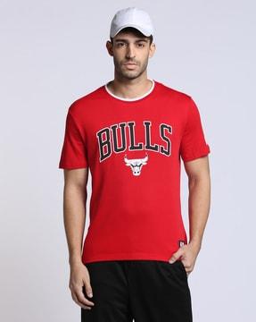 nba chicago bulls half-sleeve t-shirt