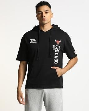 nba chicago bulls hooded t-shirt