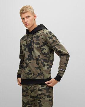 nba collection with camouflage pattern hoodie