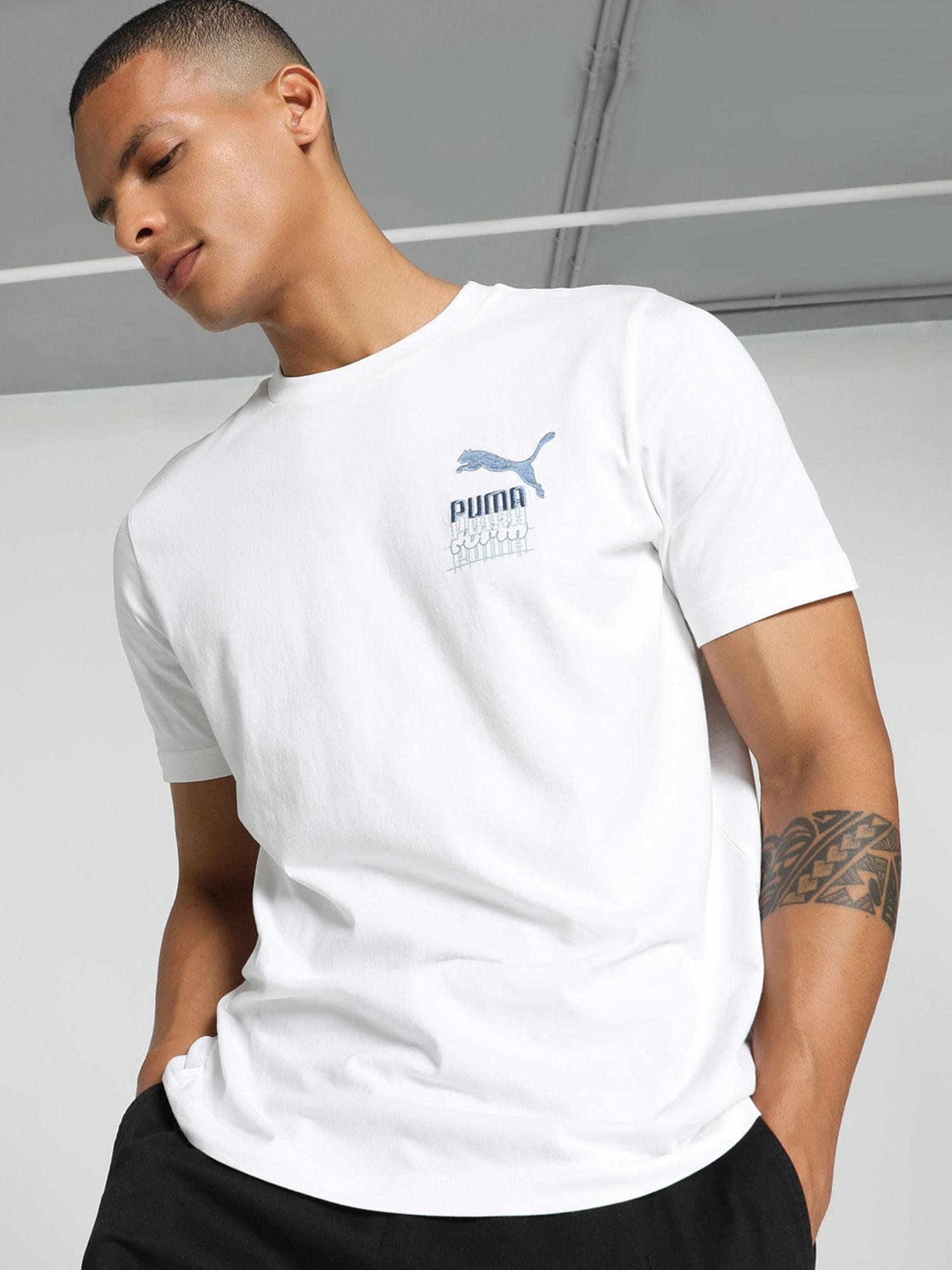 nd love graphic mens white t-shirt