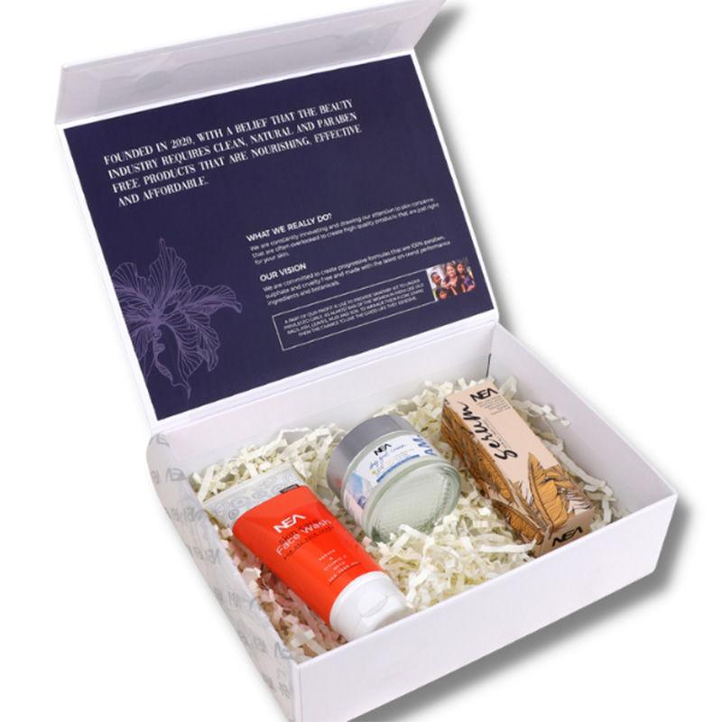 nea daily routine gift set for skin glow, hydration, moisturize & oil clearance