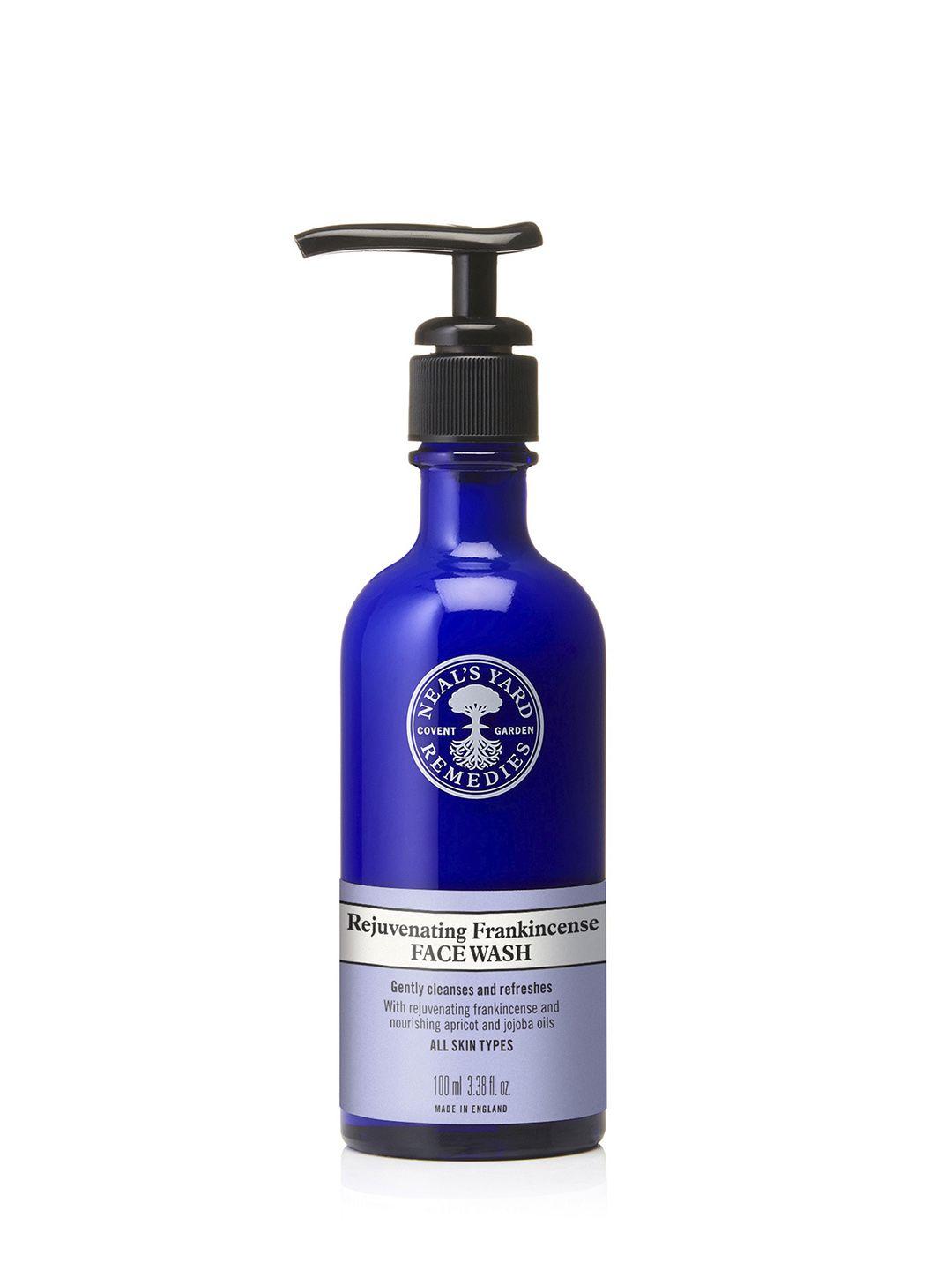 neal's yard remedies organic rejuvenating frankincense face wash for all skin types - 100ml