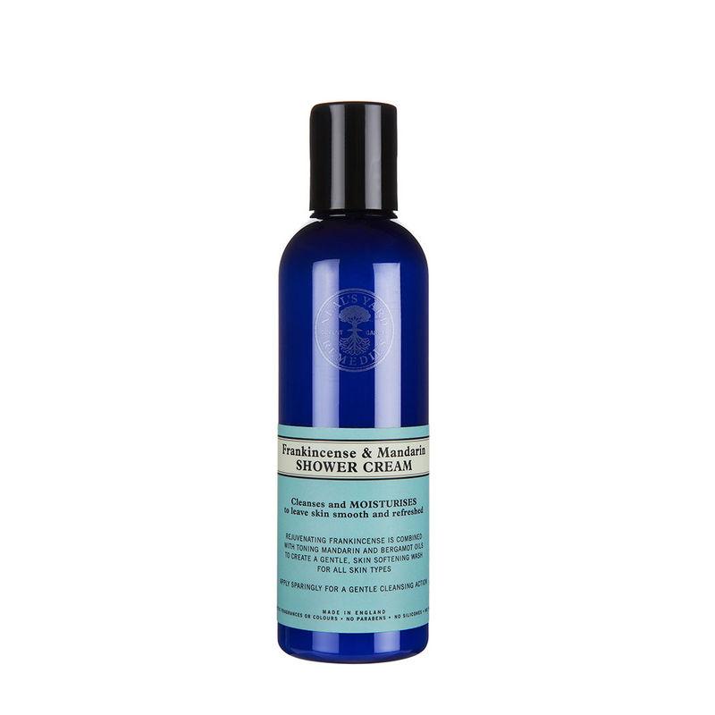 neal's yard remedies frankincense & mandarin shower cream