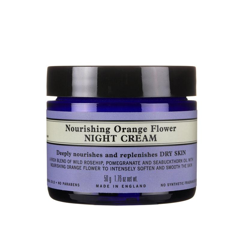 neal's yard remedies nourishing orange flower night cream