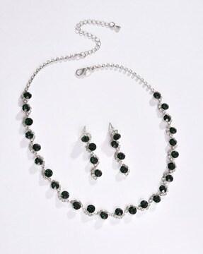 necklace andearings set