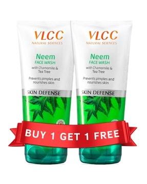 neem face wash & anti-tan skin lightening face wash - 300 ml