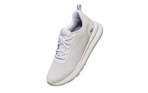 neeman's tread basics shoes for men | walking shoes | casual sneakers for men | white uk8