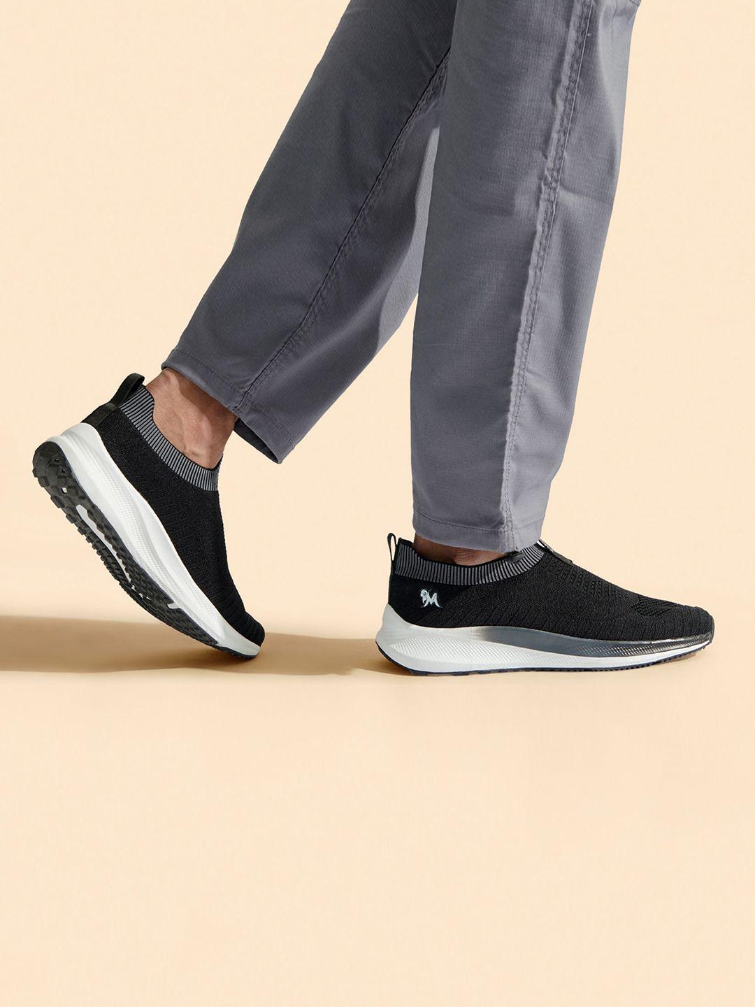 neemans unisex textured lightweight comfort insole contrast sole slip-on sneakers