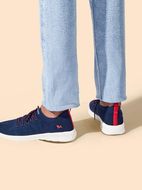 neemans men's the regular navy casual sneakers