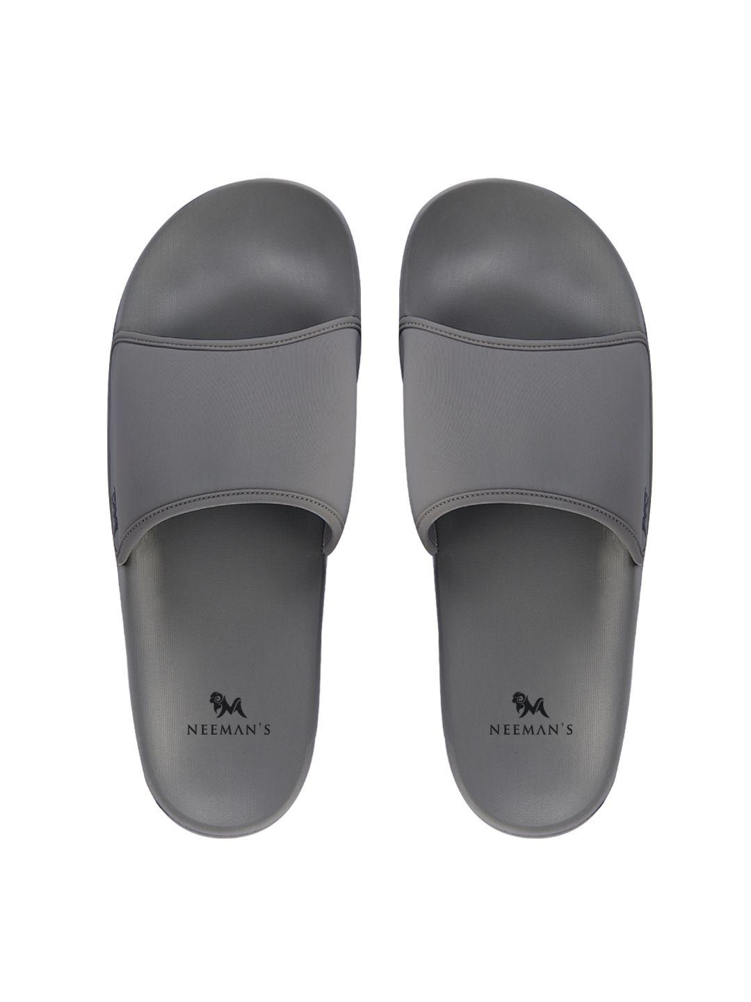 neemans unisex grey eco slides