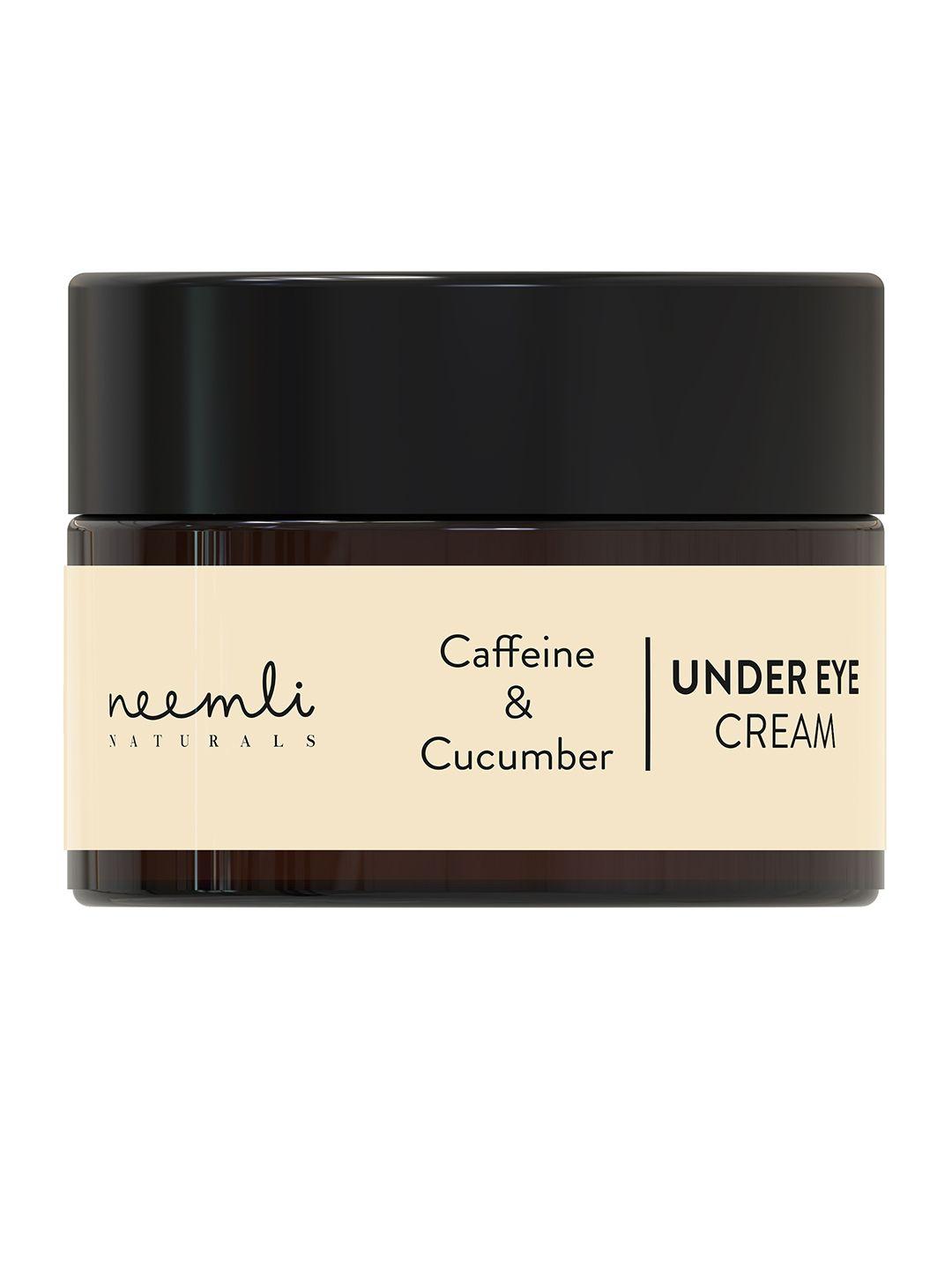 neemli naturals caffeine & cucumber under eye cream -15 ml