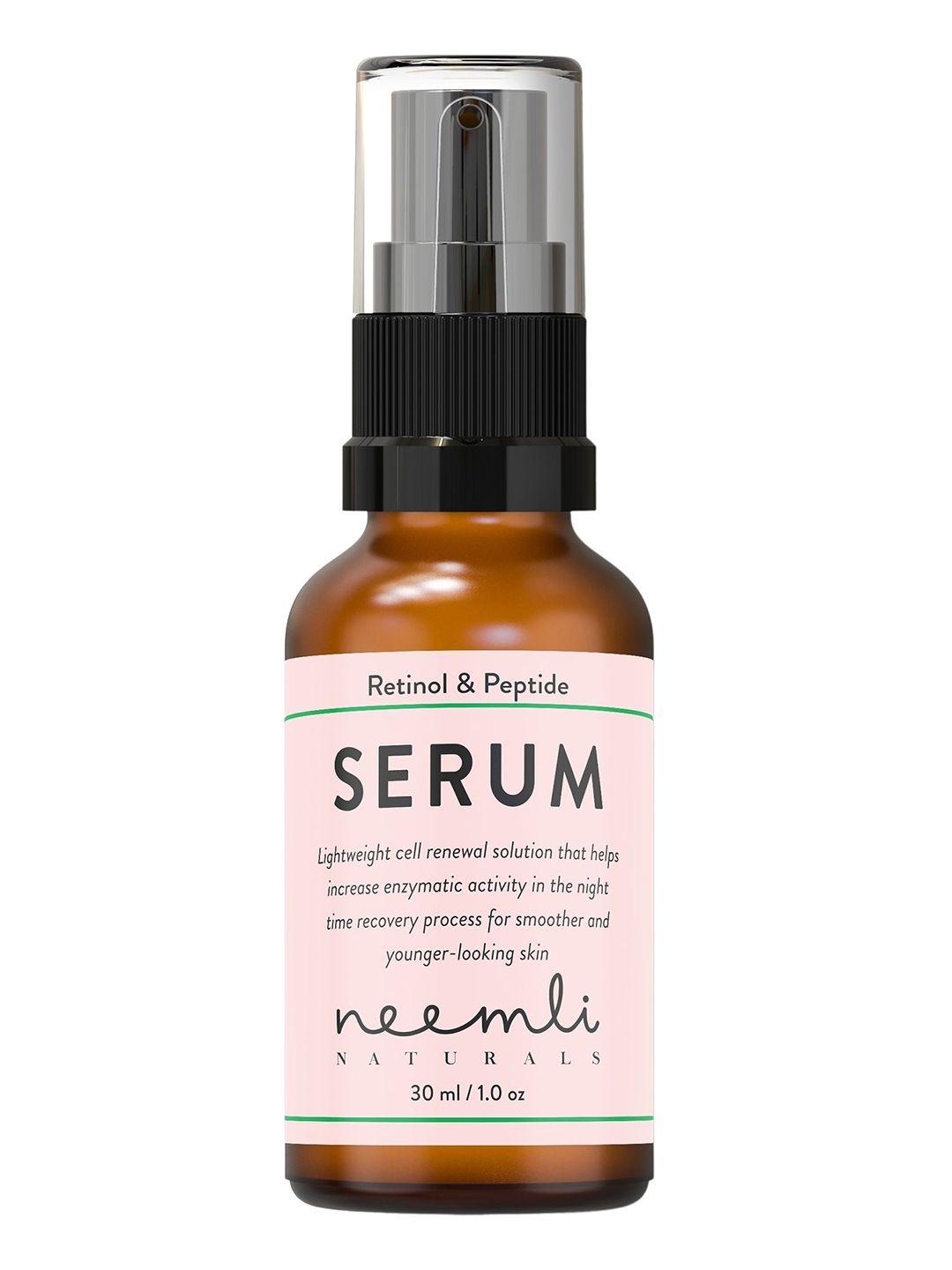 neemli naturals off white retinol & peptide serum