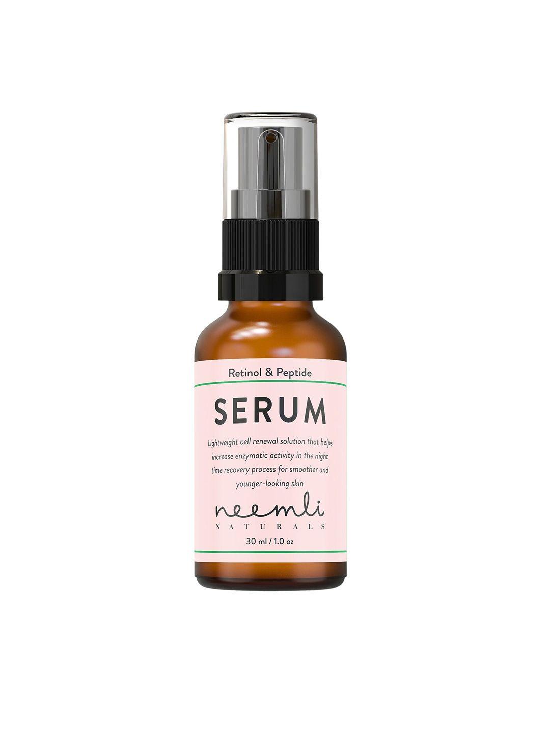 neemli naturals retinol & peptide collagen boost face serum - 30 ml
