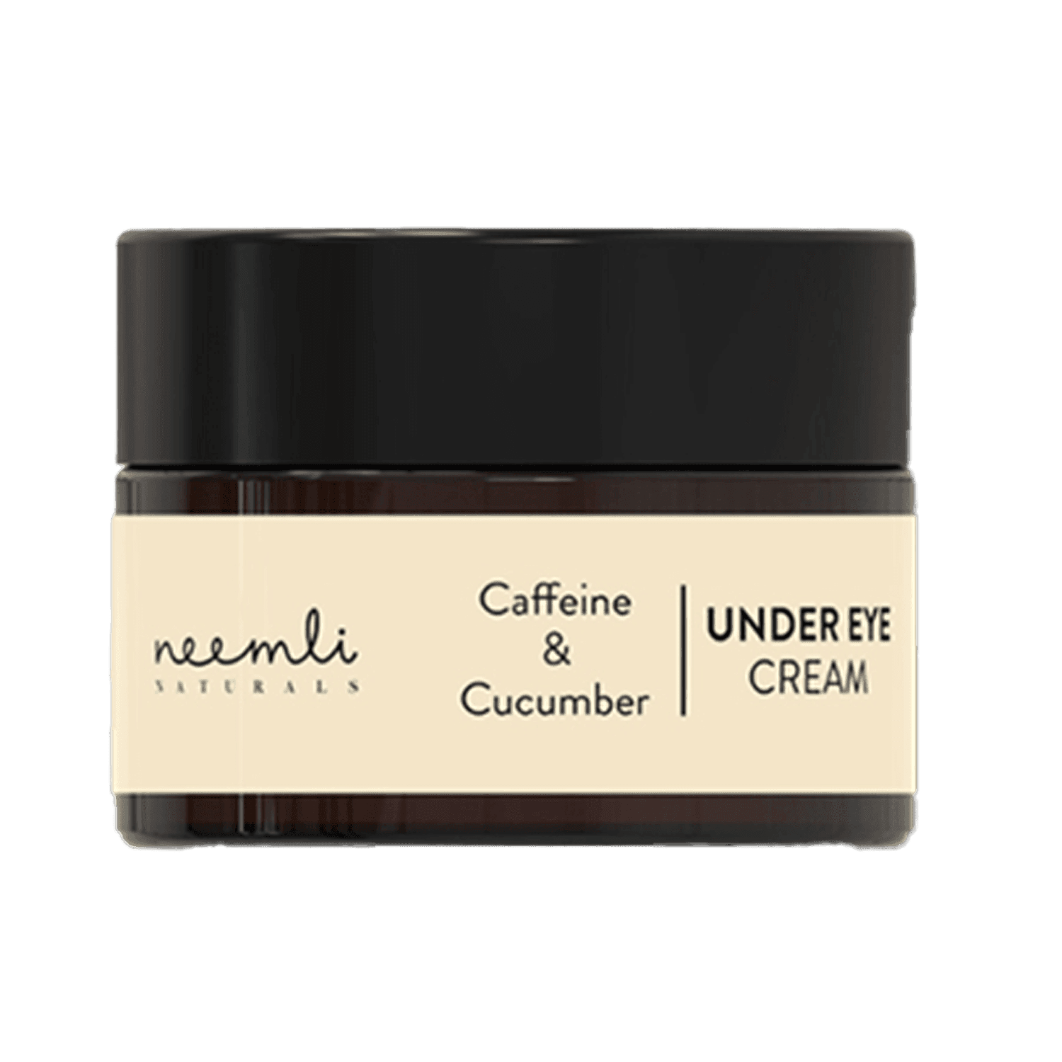 neemli naturals caffeine & cucumber under eye cream (15ml)