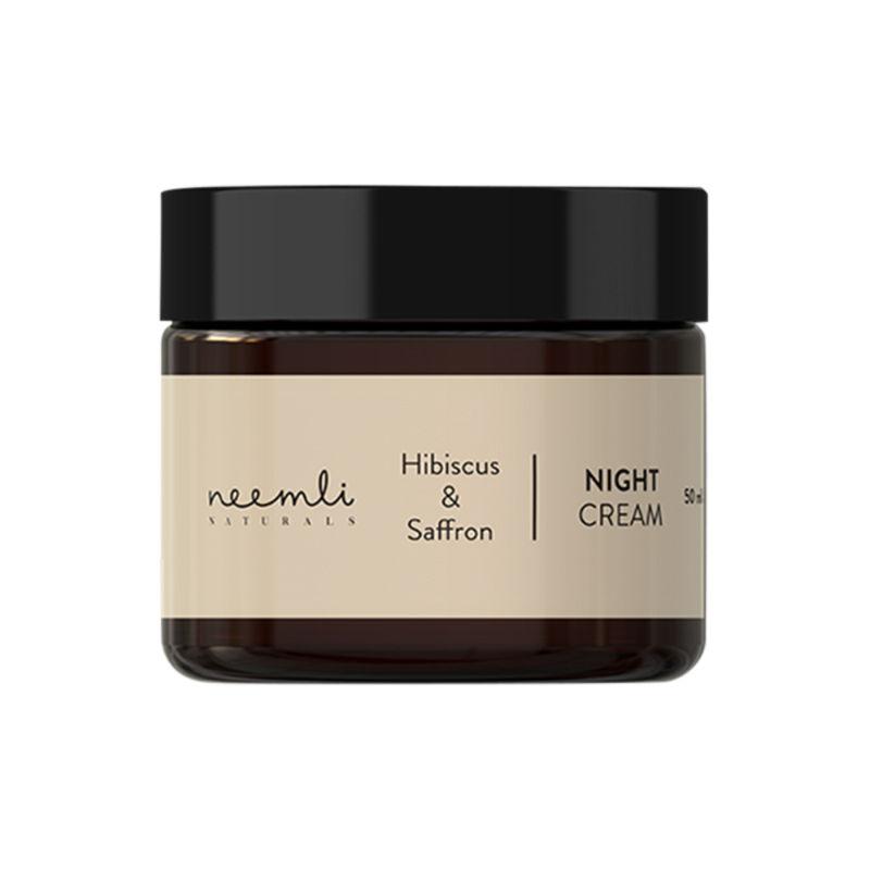 neemli naturals hibiscus & saffron night cream