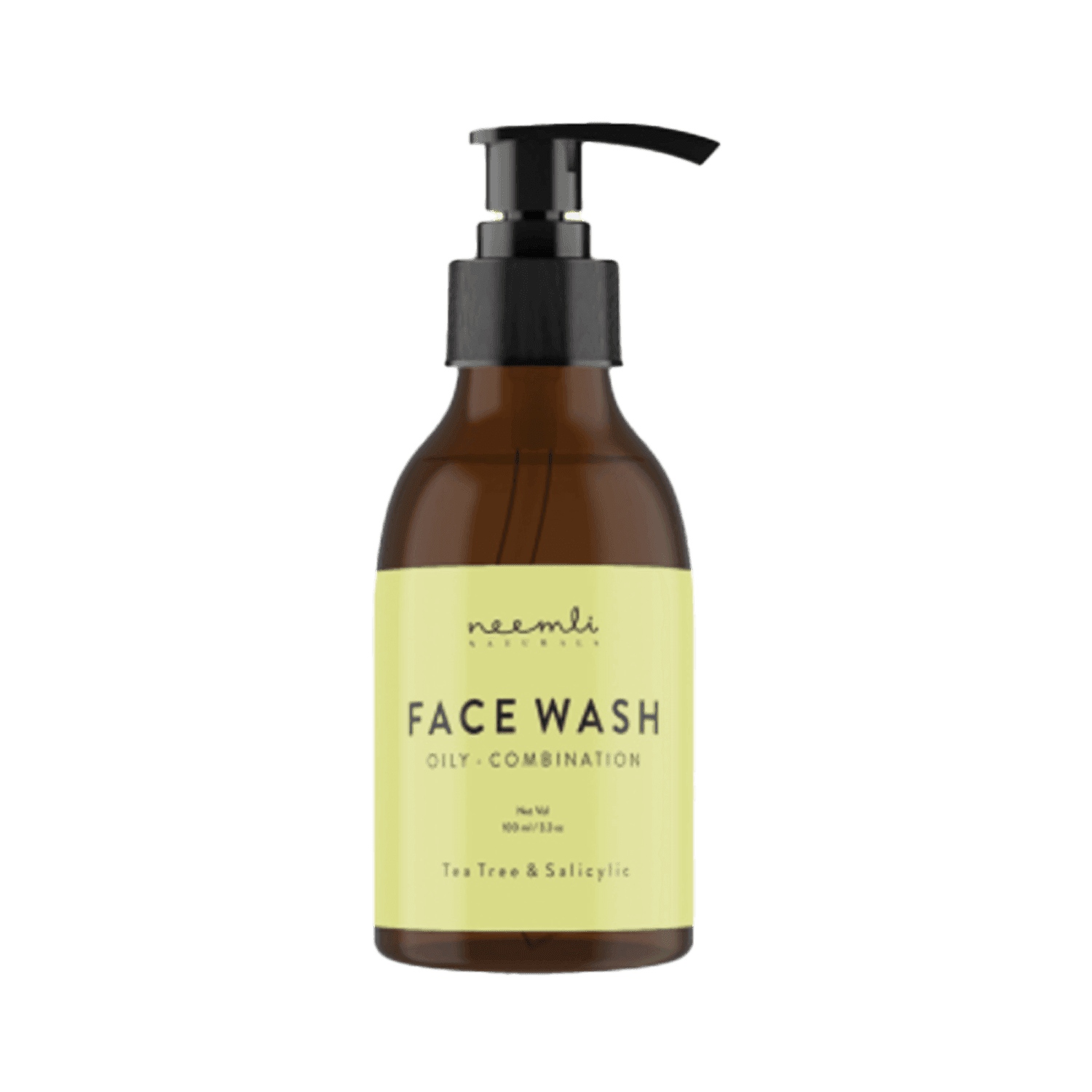 neemli naturals tea tree & salicylic face wash (100ml)