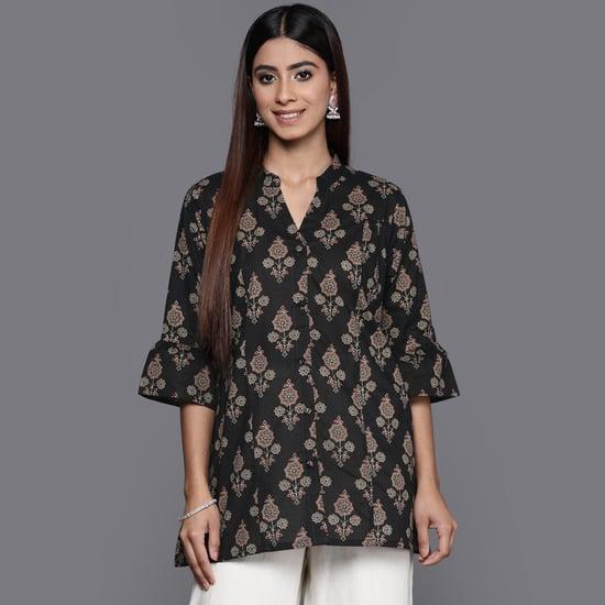 neerus women motif printed kurti