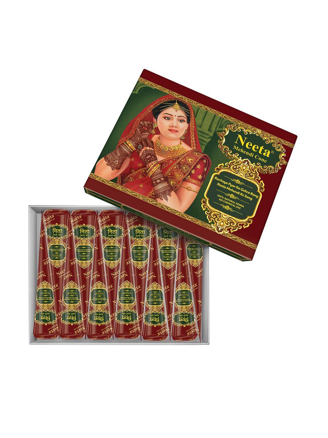 neeta pack of 3 all natural herbal pure henna