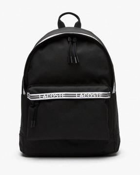 neocroc backpack with zipped logo straps