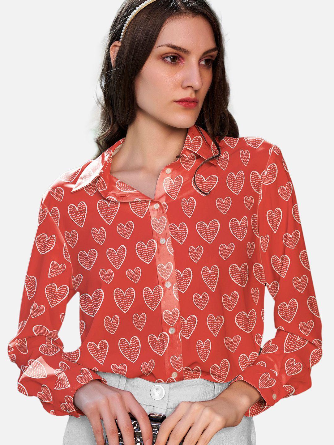 neofaa conversational printed casual shirt