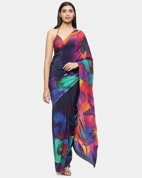 neon nocturne embellished saree