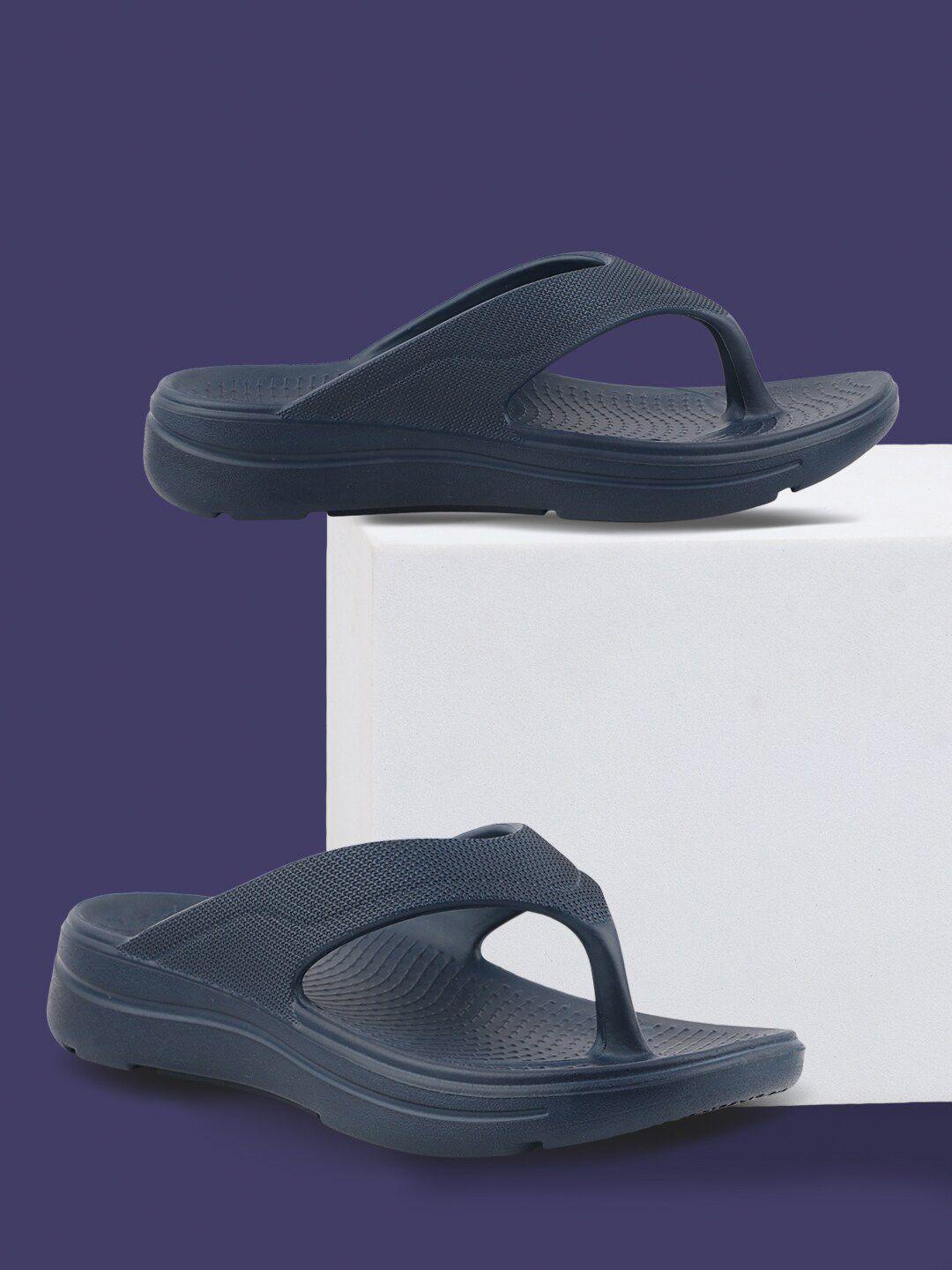 neoz men textured thong flip-flops