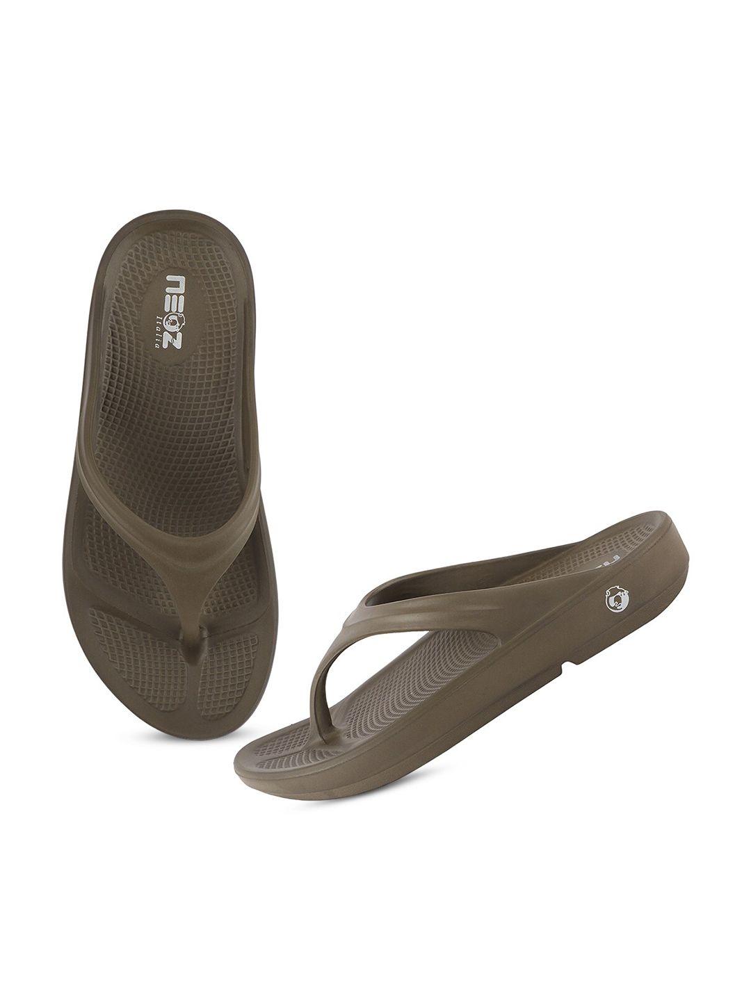 neoz women rubber thong flip-flops