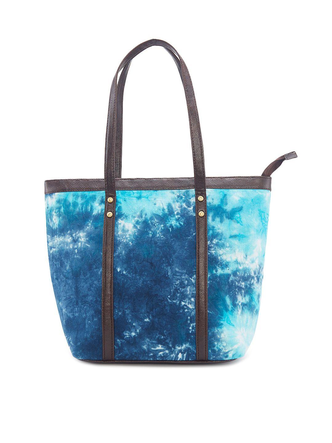 nepri women tie & dye shopper tote bag