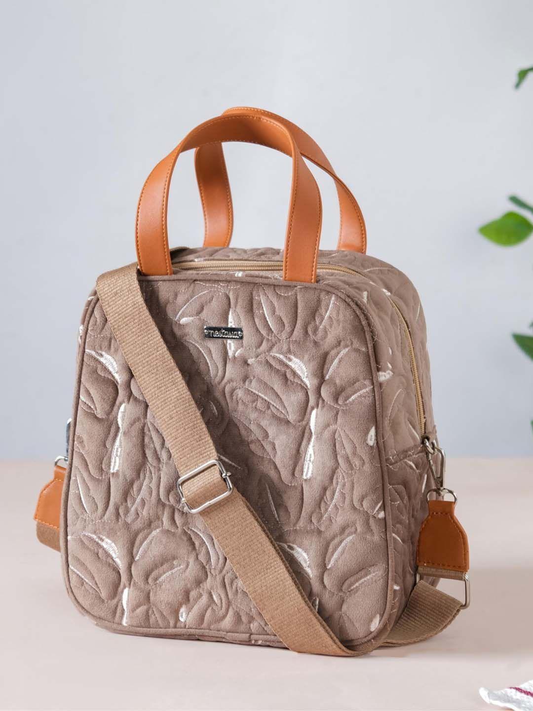nestasia quilted thermal lunch bag