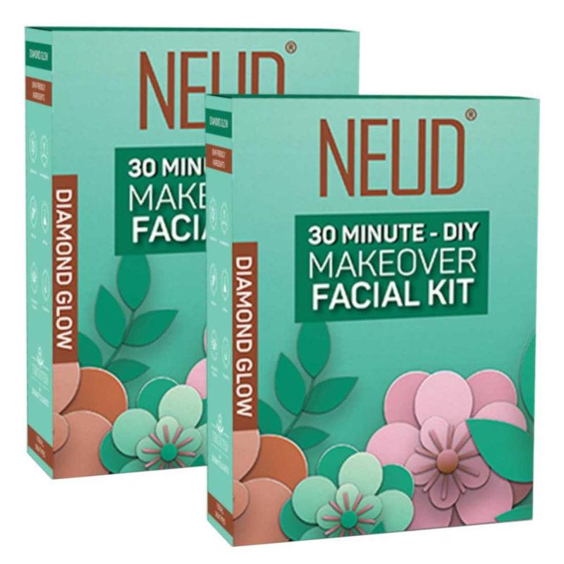 neud 30 minute - diy makeover facial kit (pack of 2)