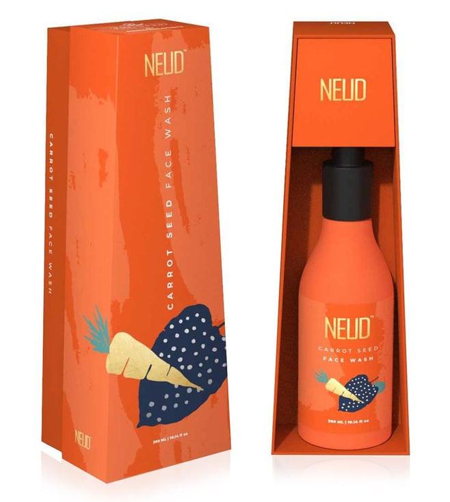 neud carrot seed premium face wash for men & women - 1 pack - 300 ml