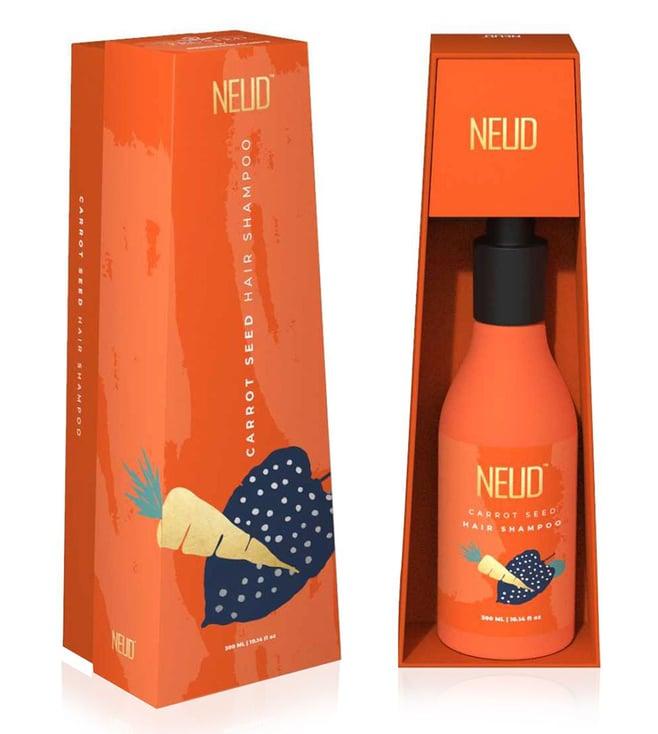 neud carrot seed premium shampoo for men & women - 1 pack - 300 ml