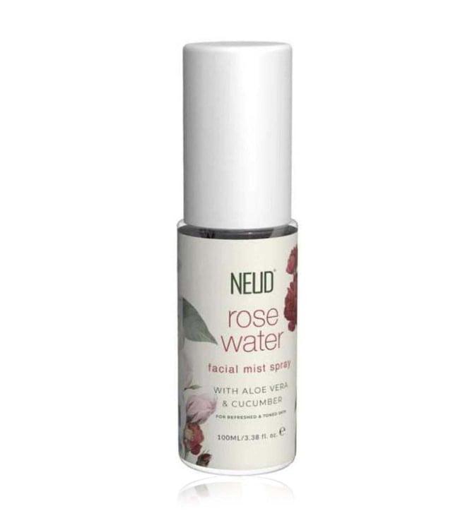 neud rose water facial mist spray for refreshed & toned skin - 100 ml (pack of 1)