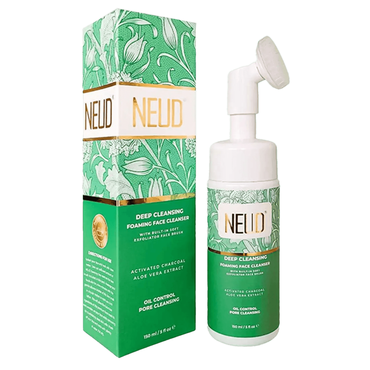 neud deep cleansing foaming face cleanser (150ml)