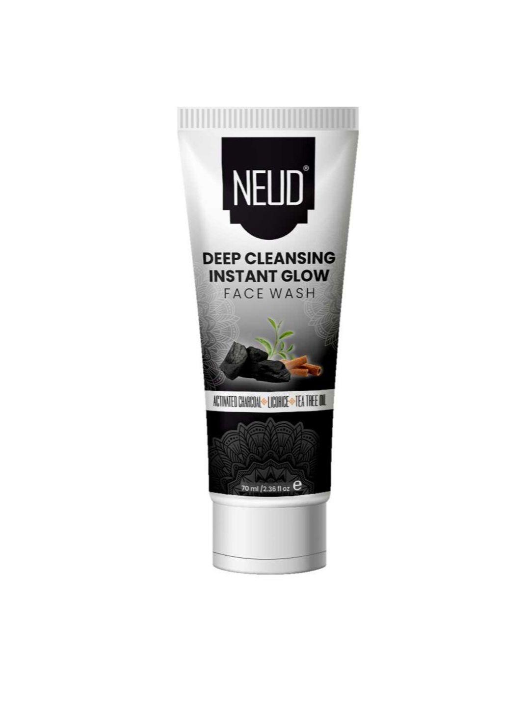 neud deep cleansing instant glow face wash