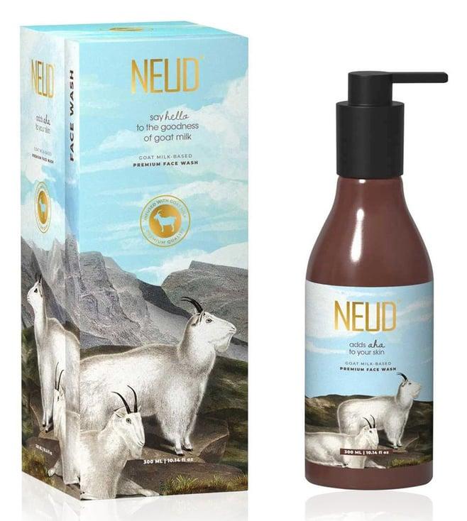 neud goat milk premium face wash for men & women - 1 pack - 300 ml