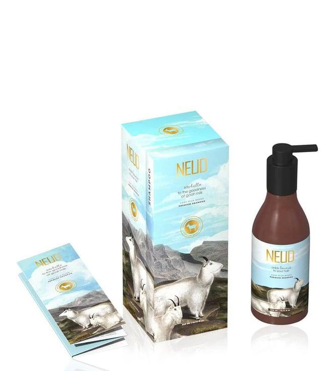 neud goat milk premium shampoo for men & women - 1 pack - 300 ml