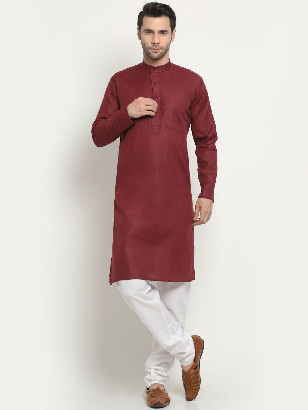 neudis men pure cotton kurta with pyjamas