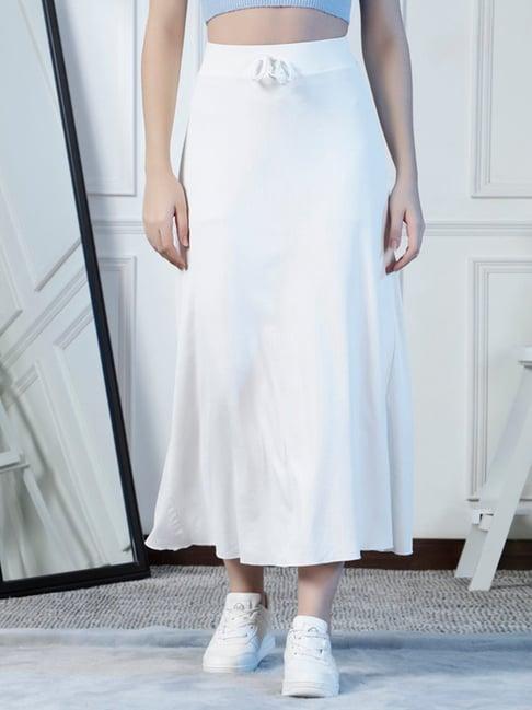 neudis white midi skirt