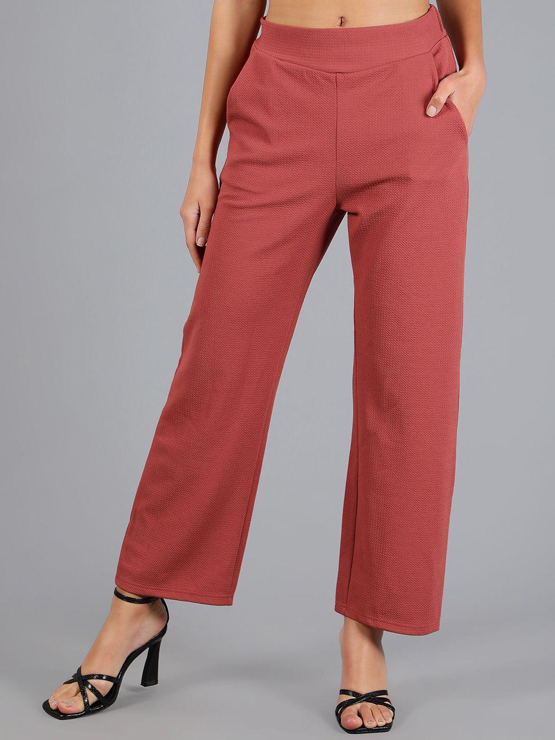 neudis women pink relaxed trousers